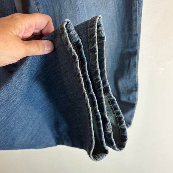 LAUREN RALPH LAUREN Black Label Sz 10 Curvy Low Rise Straight Mid-Wash Jeans NEW - Picture 5 of 10